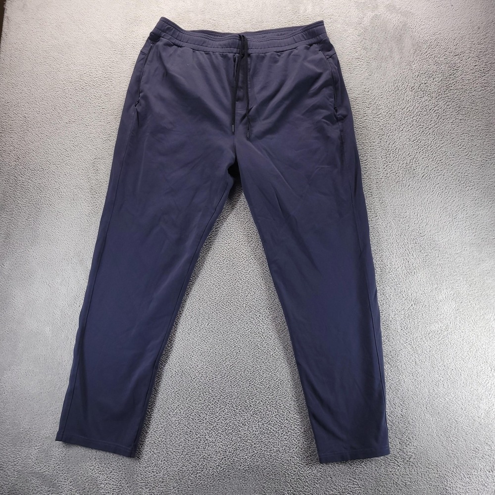 Public Rec Pants Mens 40x32 Blue All Day Every Day Jogger Slim Tapered Workout
